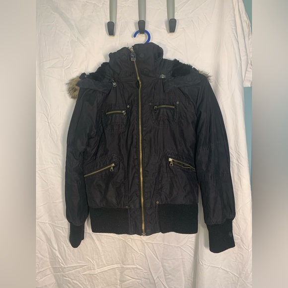 Black TNA Jacket - Picture 2 of 14